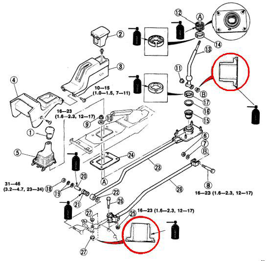 1995 Ford escort shifter linkage #4