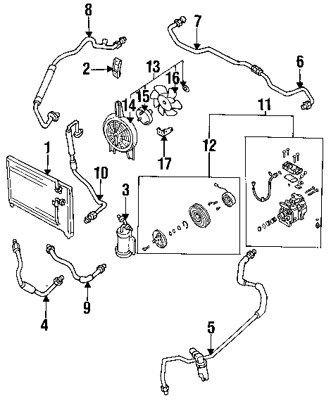 Details about   For 1990-1994 Mazda Protege A/C Receiver Drier 49866RQ 1993 1991 1992